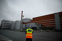 Le réacteur d'Olkiluoto 3, qui devrait être mis en service en décembre. L'EPR finlandais, une tête de série, a été construit par Areva (Orano). Il accuse douze ans de retard.

