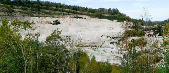 Découverte d'un gisement de lithium a Echassieres, dans l'Allier.
