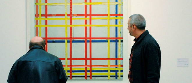 << New York City I >>, de Piet Mondrian, est expose depuis les annees 1980 en Allemagne.

