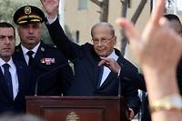 Liban: Aoun quitte le palais pr&eacute;sidentiel, la crise politique s'aggrave