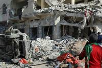 Mogadiscio: panique et horreur &agrave; la recherche des victimes du double attentat &agrave; la voiture pi&eacute;g&eacute;e