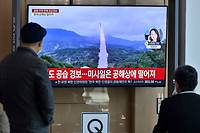 Brutale hausse des tensions dans la p&eacute;ninsule cor&eacute;enne avec une salve de missiles de Pyongyang