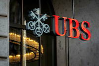 La banque suisse UBS.
