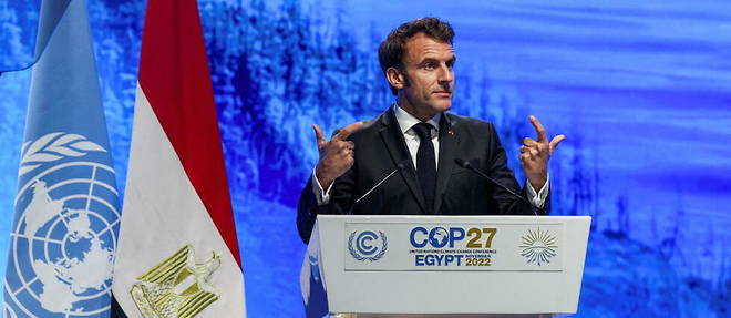 << Nous ne sacrifierons pas nos engagements climatiques sous la menace energetique de la Russie >>, a souligne Emmanuel Macron.
