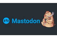 Logo de Mastodon.
