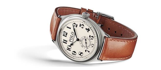 Par ses lignes et son style, le nouveau modele Polo Vintage 67 rend hommage a la passion de Ralph Lauren pour les montres d'autrefois.

