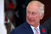 Le roi Charles III après une visite au Victoria and Albert Museum, le 3 novembre  2022.
