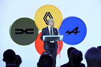 Pour mieux séduire les investisseurs, Luca de Meo a notamment annoncé la création au sein de Renault d'une filiale baptisée Ampere regroupant toute l'activité 100 % électrique du groupe.
