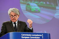 Thierry Breton a présenté les propositions de la Commission européenne pour la future norme Euro 7 applicable en 2025.

