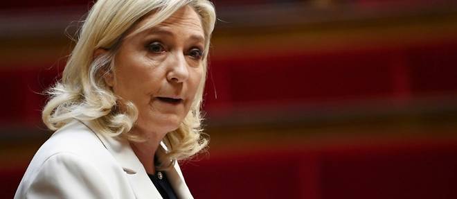 Marine Le Pen appelle a renvoyer les migrants a leur port de depart