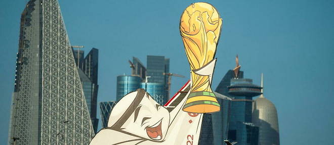 La mascotte de la Coupe du monde 2022 au Qatar.
