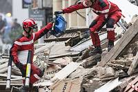 Un corps retrouv&eacute; apr&egrave;s l'effondrement de deux immeubles &agrave; Lille