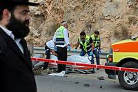 Trois civils isra&eacute;liens tu&eacute;s en Cisjordanie, l'assaillant palestinien abattu