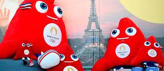 Les mascottes des Jeux olympiques et paralympiques de Paris 2024. 
