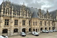 Le palais de justice de Rouen, où sont jugées les « démembreuses ».
