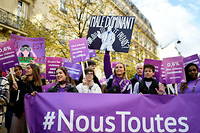 Des manifestations partout en France contre les violences sexistes