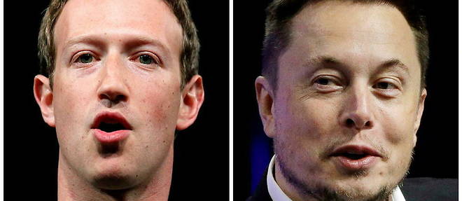 Marck Zuckerberg et Elon Musk
