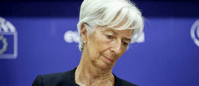 Christine Lagarde, presidente de la Banque centrale europeenne.
