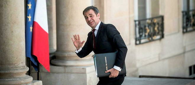 Olivier Veran, Le porte-parole du government, ici au Palais de l'Élysée avant un conseil des ministres en juillet dernier.