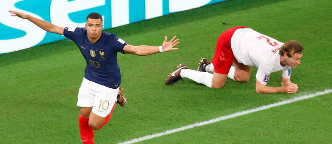 Coupe du monde 2022 : Un doublé de Mbappé contre le Danemark envoie la  France en 8e - Le Point
