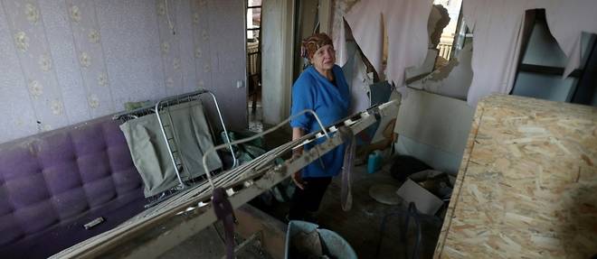 Dans un village ukrainien devaste, l'hiver ajoute de la misere a la misere