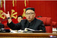 Lors d'une cérémonie célébrant le lancement d'un nouveau missile intercontinental, Kim Jong-un a promis de doter la Corée du Nord de la plus puissante force nucléaire du monde. 
