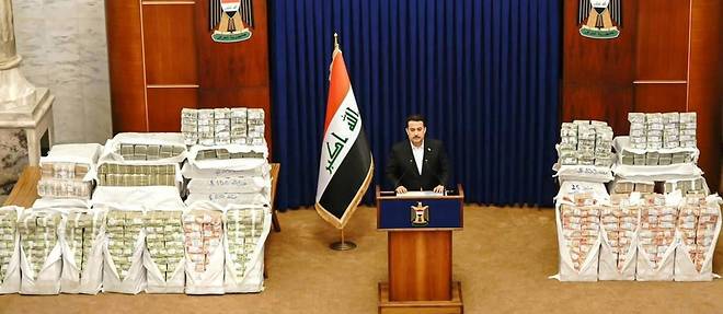 L'Irak recupere une fraction des 2,5 milliards de dollars voles au fisc