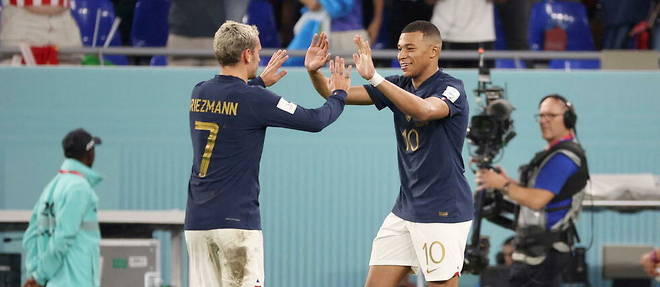 Griezmann et Mbappe ont retrouve leur meilleur niveau avec les Bleus depuis le debut de la Coupe du monde.
