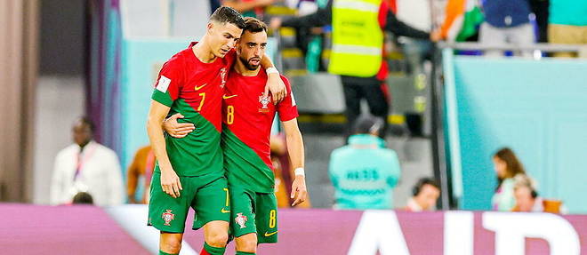 Cristiano Ronaldo et Bruno Fernandes vont tenter de faire sauter le verrou uruguayen. Cristiano Ronaldo et Bruno Fernandes vont tenter de faire sauter le verrou uruguayen.