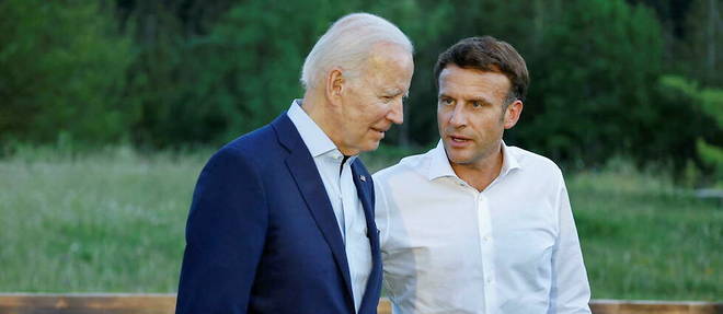 Le president francais arrive ce mardi soir a Washington pour une visite d'Etat de trois jours ou il s'entretiendra notamment avec Joe Biden.
