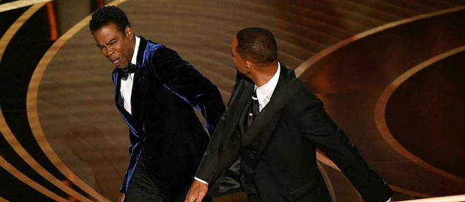L'acteur americain Will Smith avait gifle l'humoriste Chris Rock sur la scene des Oscars.
