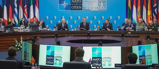 L'Ukraine appelle les pays de l'Otan a accelerer l'envoi d'aide