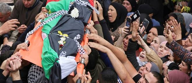 Cinq Palestiniens tues, une soldate israelienne blessee en Cisjordanie