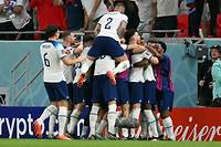 Après leur victoire face au Pays de Galles (3-0) mardi soir, les Anglais se sont qualifiés pour les huitièmes de finale de la Coupe du monde où ils affronteront le Sénégal.
