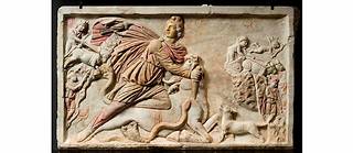  Mithras tue le taureau originel (art romain, fin du III e  siècle).  ©akg-images / Rabatti &amp; Domingie