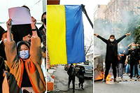 Chine, Ukraine, Iran… Saluons la bravoure des Ukrainiens, des Iraniennes et des Chinois en cette fin d'année 2022.
