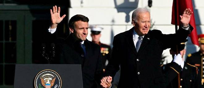 La France et les États-Unis « sont les alliés les plus solides car cette amitié est enracinée à travers les siècles », a déclaré Emmanuel Macron.
