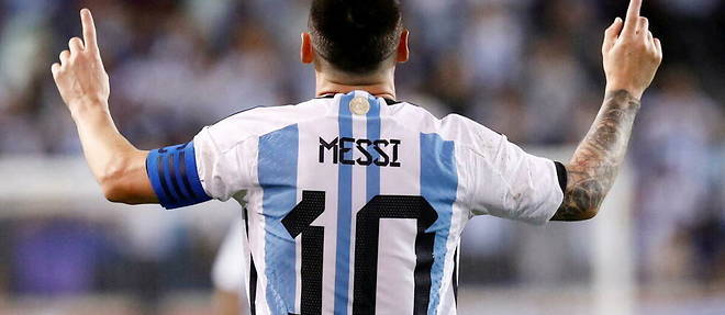 Messi a l'objectif de remporter la Coupe du monde avec l'Argentine.
