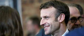Emmanuel Macron avait indiqué que l'équipe de France allait s'imposer face à la Pologne et se qualifier pour les quarts de finale.
