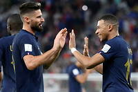Giroud et Mbappe ont inscrit les trois buts des Bleus.
