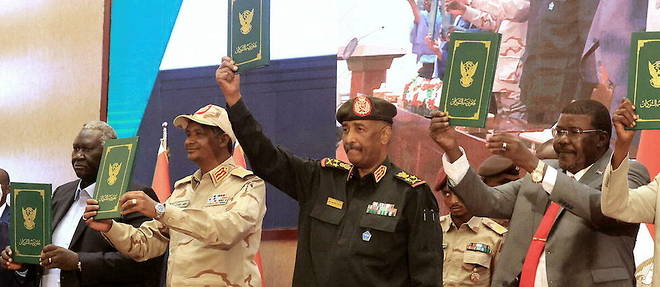 L'accord, salue par l'ONU et plusieurs pays, a ete conclu apres de multiples tentatives lancees apres que le chef de l'armee, le general Abdel Fattah al-Burhane, a pris le pouvoir et evince les dirigeants civils lors du putsch d'octobre 2021.
