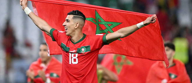 Le Maroc s'est qualifie pour les quarts de finale a la suite d'un match tres dispute face a l'Espagne.
