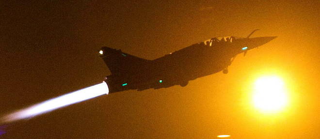 Un Mirage 2000 D de la base de Nancy, du meme type que celui qui s'est ecrase le 8 janvier 2004. Photo d'archive.
