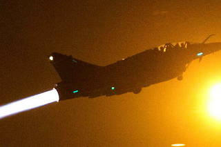 Un Mirage 2000 D de la base de Nancy, du meme type que celui qui s&#039;est ecrase le 8 janvier 2004. Photo d&#039;archive.
