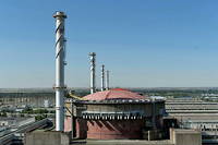 La centrale nucléaire de Zaporijia est au cœur des tensions depuis le début de la guerre.
