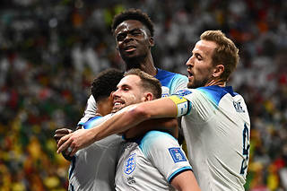 L'équipe de France affrontera l'Angleterre samedi soir en quart de finale de la Coupe du monde.
