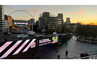 Le stade de Wembley, au nord-ouest de Londres, le 7 decembre 2022.
