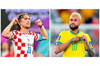 Neymar face a Modric : duel d'artistes ce vendredi pour le premier quart de finale de la Coupe du monde 2022.
