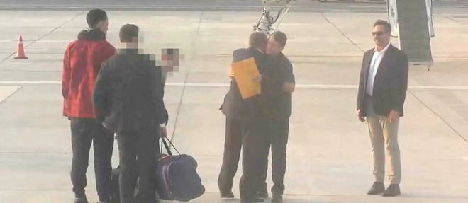 Viktor Bout est rentre en Russie en jet prive, jeudi 8 decembre. 

