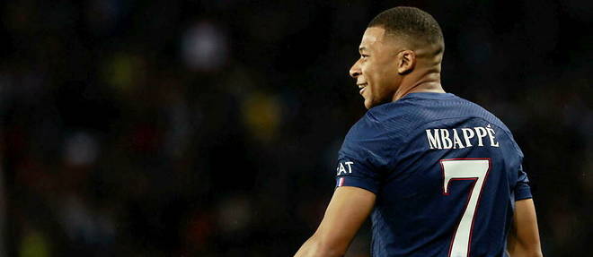 Kylian Mbappe of PSG during the UEFA Champions League, Group H football match between Paris Saint-Germain and Maccabi Haifa on October 25, 2022 at Parc des Princes stadium in Paris, France - Photo Elyse Lopez / DPPI (Photo by Elyse Lopez / Elyse Lopez / DPPI via AFP)